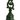 Garden Ceramic Finial