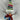 Plush Sitting Snowman 14" 2piece set