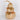 8 X 8 X 15"H STACKED PUMPKINS DECOR