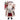 Plaid Coat Santa with Light Skin