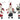 6" HT. Christmas Santa Ornament (3 styles)