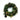 Lighted Plain PVC Wreath, Garland, Tear Drop