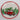 Dia8 X 1"H CERAMIC TRUCK PLATE DECOR
