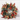 Decorated Wreath - Gold & Red