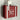 Xmas Santa mailbox - red