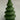 5" HT Small Green Ceramic Tree