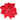 Red Poinsettia Clip